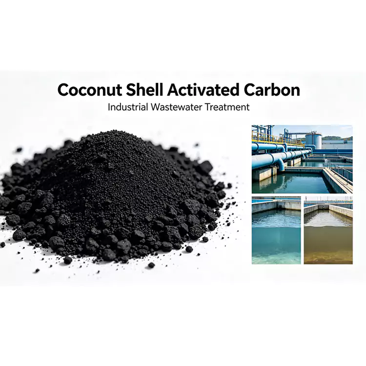 Průmyslové čištění odpadních vod Coconut Shell Carbon
