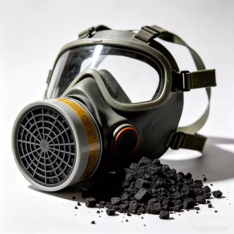 Respirátor a plynová maska ​​Carbon